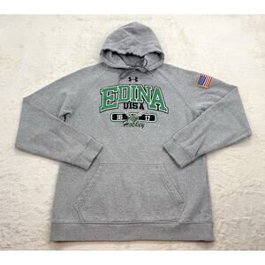 Under Armour Men’s Edina MN High School Hornets Hockey Patch Hoodie Size Small